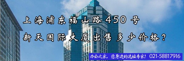 22"上海浦東福山路450號新天國際大廈出售多少價格？"